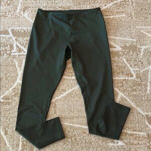 Zella Green Activewear Live In High Waist Leggings Size Large
